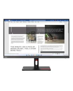 LENOVO ThinkVison S27i-30 27inch FHD WLED IPS Monitor VGA,HDMIx2,Tilt,VESA